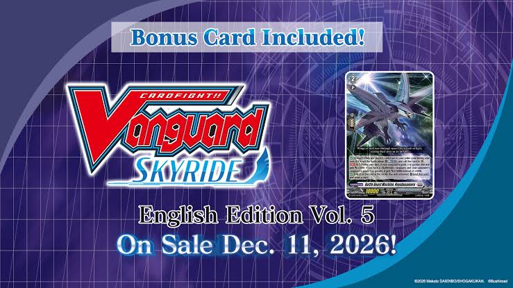Cardfight Vanguard VGE "Skyride" Manga VOL 5 with PROMO