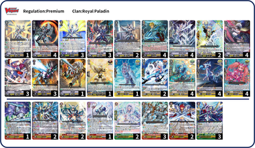 Cardfight Vanguard Premium Deck Blasters - Richard Garcia