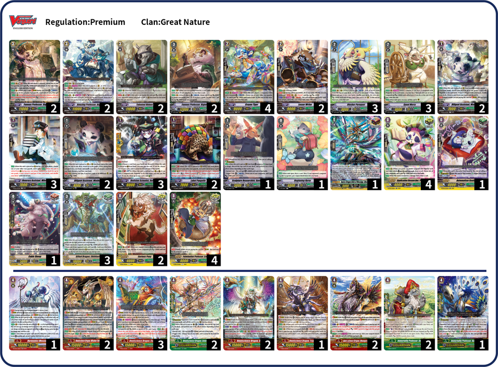Cardfight Vanguard Premium Bigbelly - Zoran Belfranin