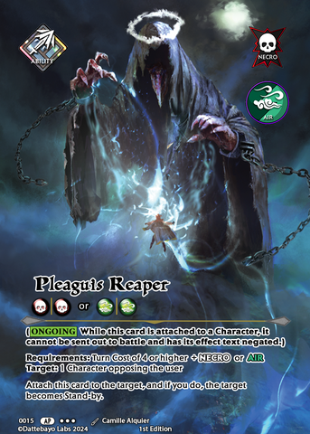 Pleaguis Reaper A0015 1st Edition Full Art
