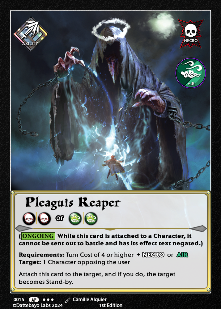 Pleaguis Reaper A0015 1st Edition