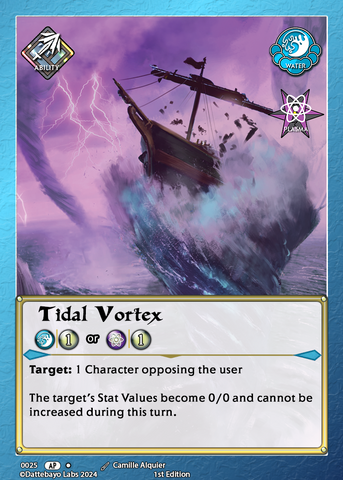 Tidal Vortex A0025 1st Edition