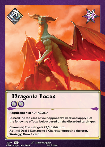 Dragonic Focus A0030 1st Edition