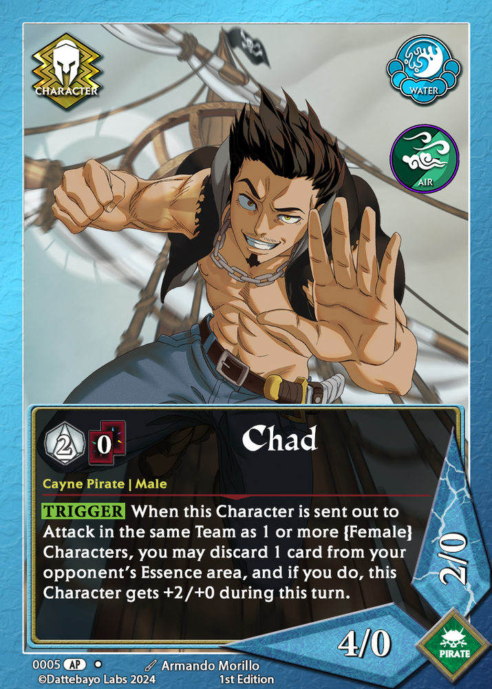Chad C0005 1st Edition