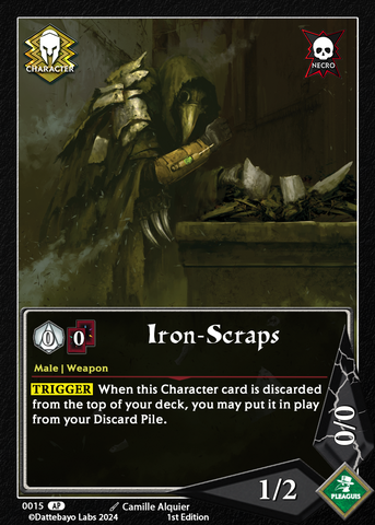 Iron Scraps C0015 1st Edition