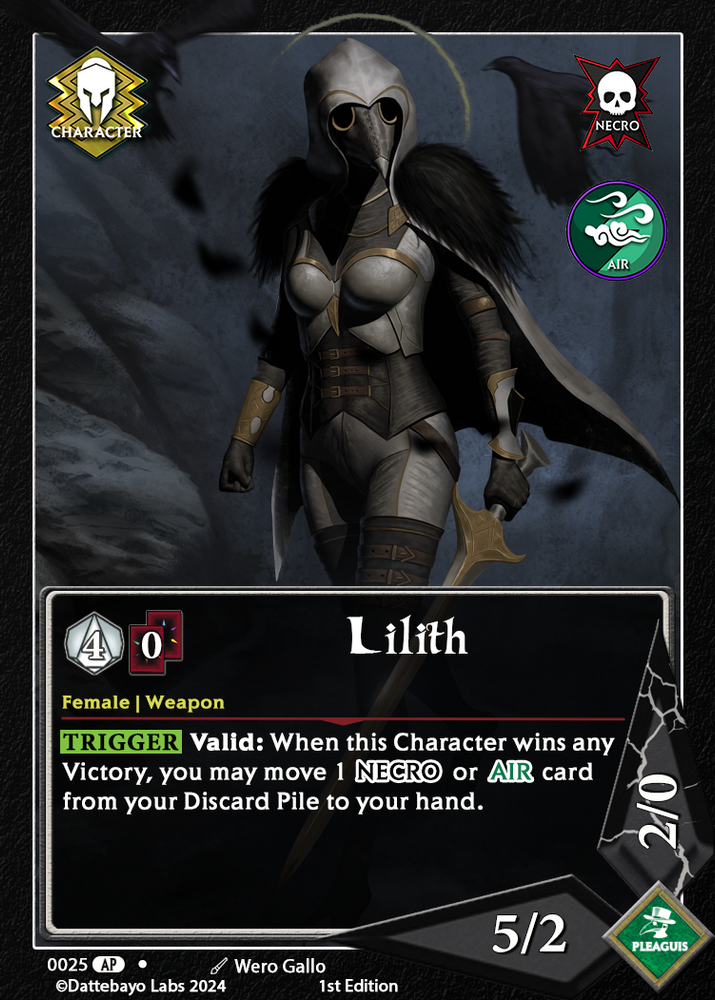 Lilith C0025 1st Edition