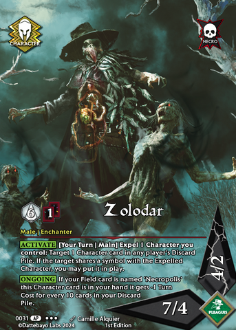 Zolodar C0031 1st Edition Full Art