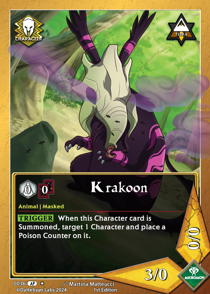 Krakoon C0036 1st Edition