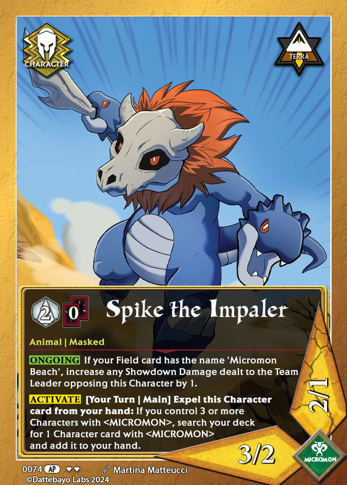 Spike the Impaler C0074 1st Edition