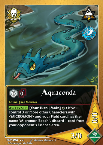 Aquaconda C0075 1st Edition