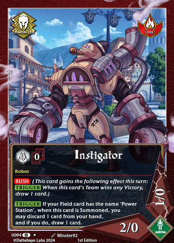 Instigator C0094 1st Edition