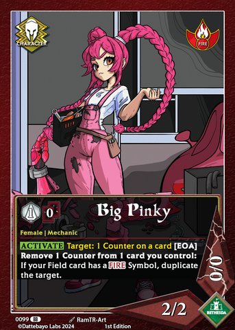 Big Pinky C0099 1st Edition