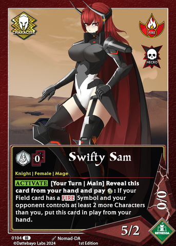 Swifty Sam C0104 1st Edition