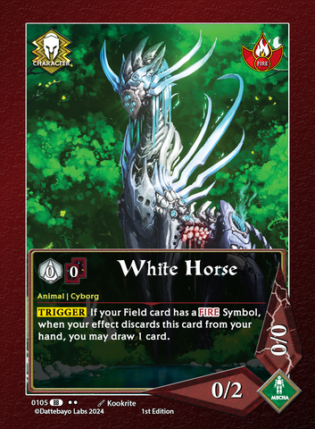 White Horse C0105 1st Edition