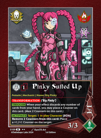 Pinky Suited Up C0109 1st Edition