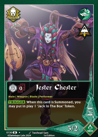 Jester Chester C0130 1st Edition