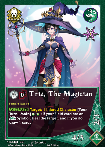 Tria The Magician C0140 1st Edition