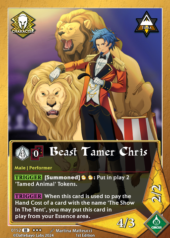 Beast Tamer Chris C0152 1st Edition