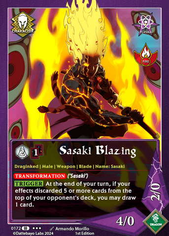 Sasaki Blazing C0172 1st Edition