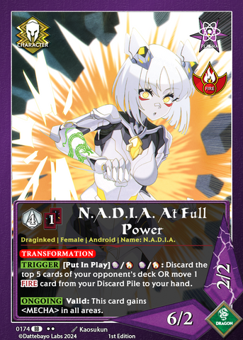 N.A.D.I.A. At Full Power C0174 1st Edition