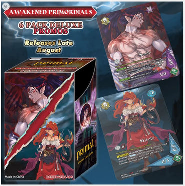 Primal TCG 1st Edition 6 Pack Deluxe