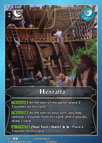 Henratta F0001 1st Edition