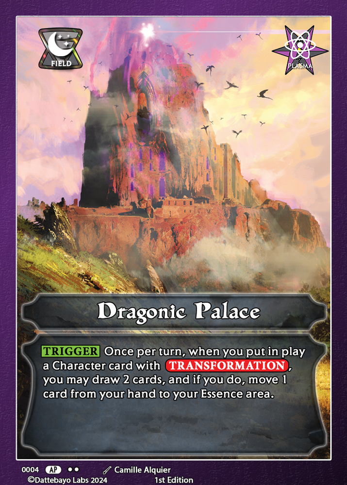Dragonic Palace F0004 1st Edition