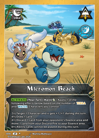 Micromon Beach F0006 1st Edition