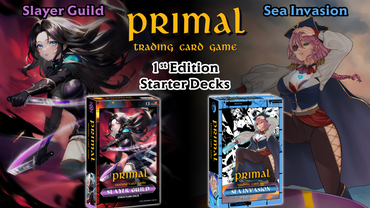 Primal TCG 1st Edition Pirates Starter Decks