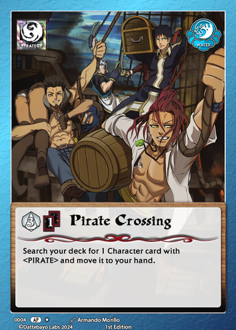 Pirate Crossing S0004 1st Edition