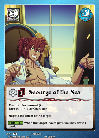 Scourge of the Sea S0005 1st Edition
