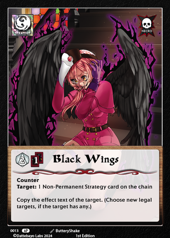 Black Wings S0013 1st Edition