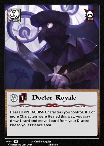 Doctor Royale S0015 1st Edition