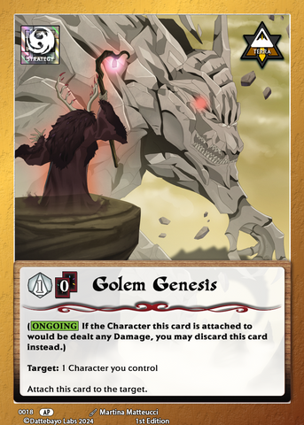 Golem Genesis S0018 1st Edition