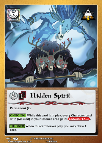 Hidden Spirit S0020 1st Edition