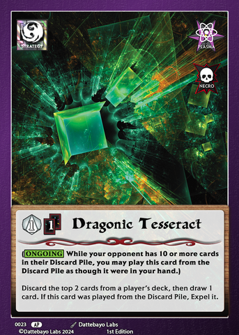Dragonic Tesseract S0023 1st Edition