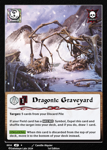 Dragonic Graveyard S0034 1st Edition