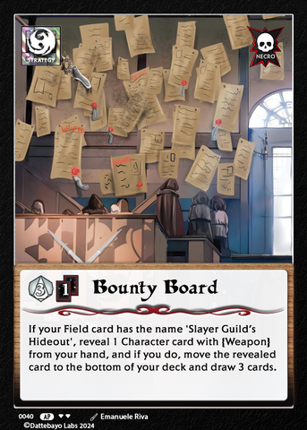 Bounty Board S0040 1st Edition