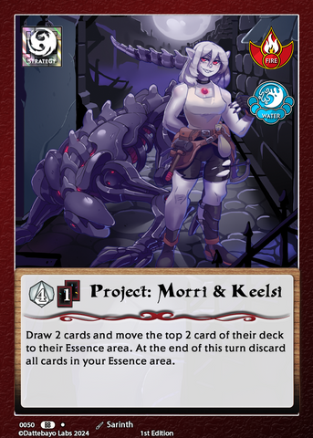 Project Morri And Keelsi S0050 1st Edition