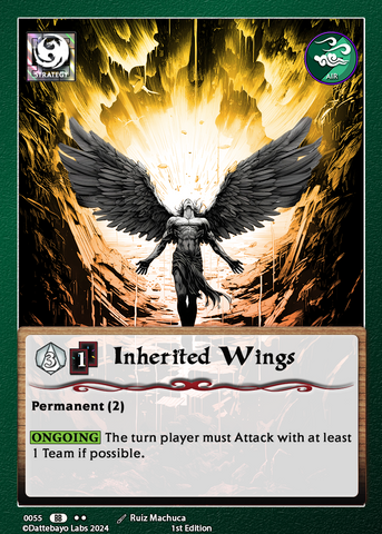 Inherited Wings S0055 1st Edition