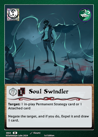 Soul Swindler S0064 1st Edition