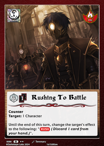 Rushing to Battle S0088 1st Edition