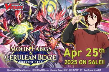 Cardfight Vanguard DZ-BT7 Moon Fang & Cerulean Blaze