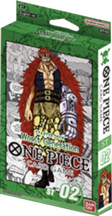 One Piece Starter Deck ST 02 Worst Generation