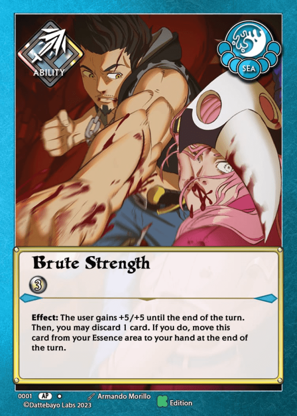 Brute Strength A0001 Kickstarter Edition