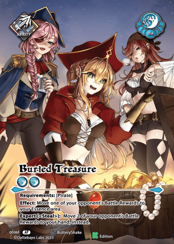 Buried Treasure (Full Art) A0006F Kickstarter Edition