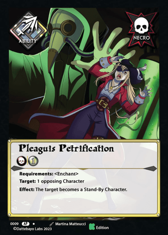 Pleaguis Petrification A0009 Kickstarter Edition