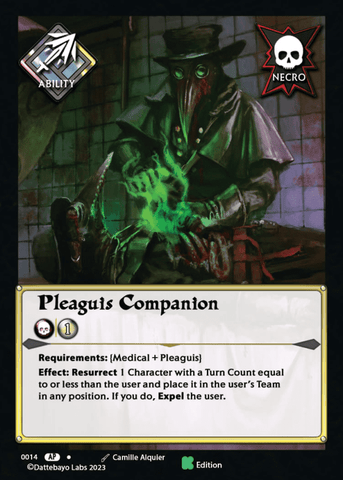 Pleaguis Companion A0014 Kickstarter Edition