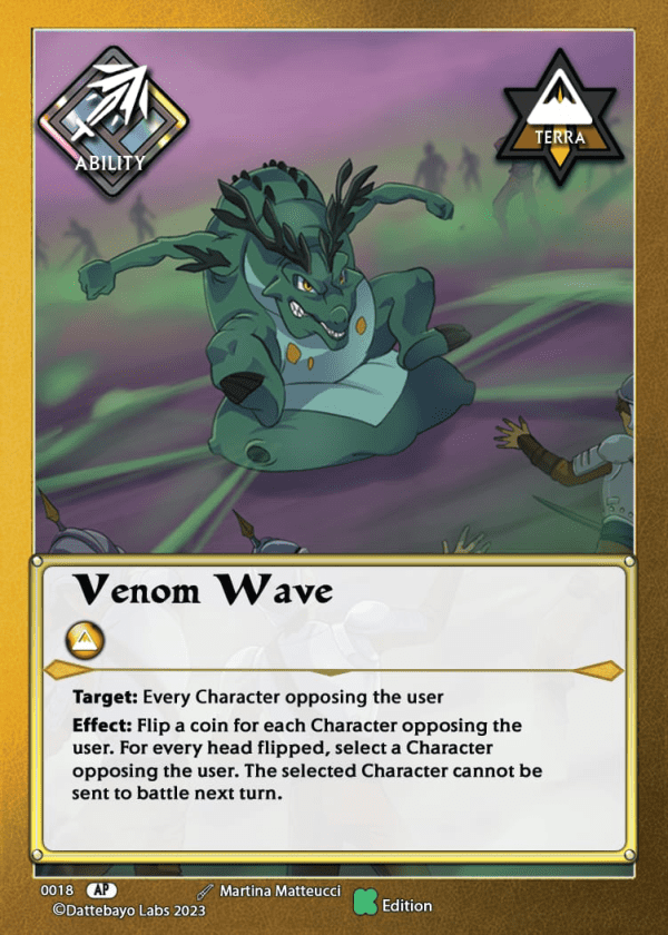 Venom Wave A0018 Kickstarter Edition