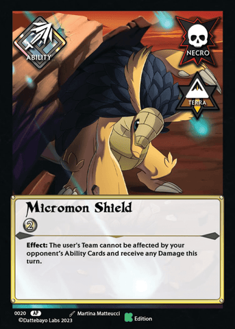 Micromon Shield A0020 Kickstarter Edition